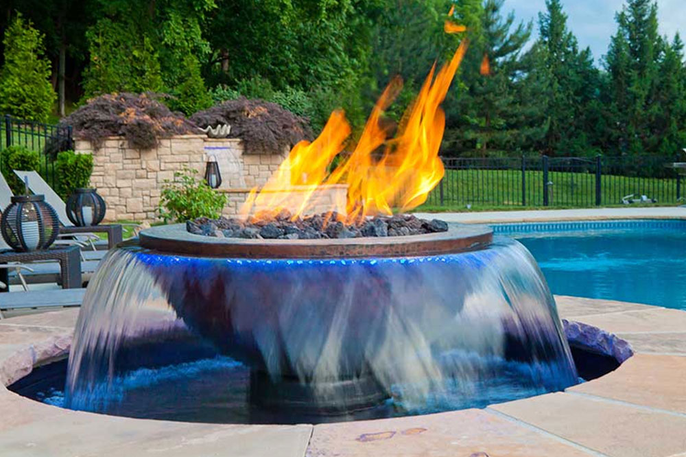 Gas Firepits Tables Tophat Pro, Commercial Outdoor Gas Fire Pit