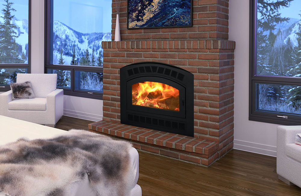 Kozy Heat Carlton 46 - Fireplace Stone & Patio